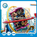 Amusement park ride portable exercise equipment 3d space ring human gyroscope rides for sale
